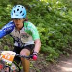 Woodinville Bicycle photo | Bainbridge High School senior Abe Muldrow at the recent Washington Student Cycling League State Championship.
