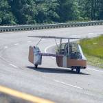 Image courtesy of Raisbeck Aviation High Schools Green Energy Team | The Raisbeck Aviation High Schools Green Energy Team, including two teens from Bainbridge, will soon compete in the Solar Car Challenge: a closed-track endurance race held at the famous Texas Motor Speedway.