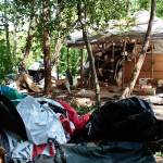 Bainbridge police remove homeless camp near Highway 305, relocate final residents