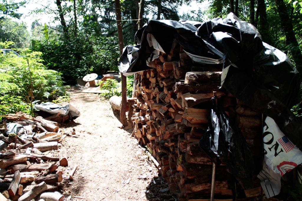 Final days for homeless camp near Highway 305 | Photo gallery