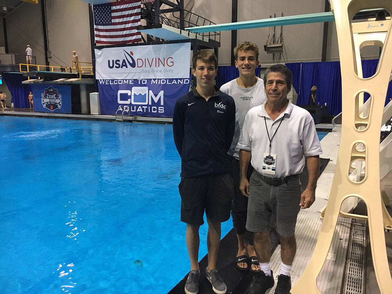 Bainbridge divers compete at Zone F qualifier