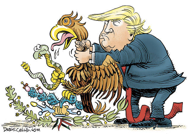 Trump’s 124th week in office | In cartoons