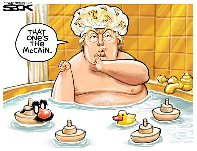 Trump’s 124th week in office | In cartoons