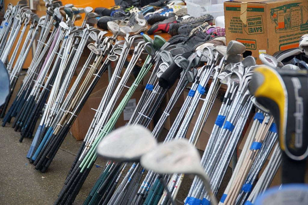 A peek before the preview: A look behind-the-scenes at the annual BI Rotary Auction and Rummage Sale - Part I | Photo gallery