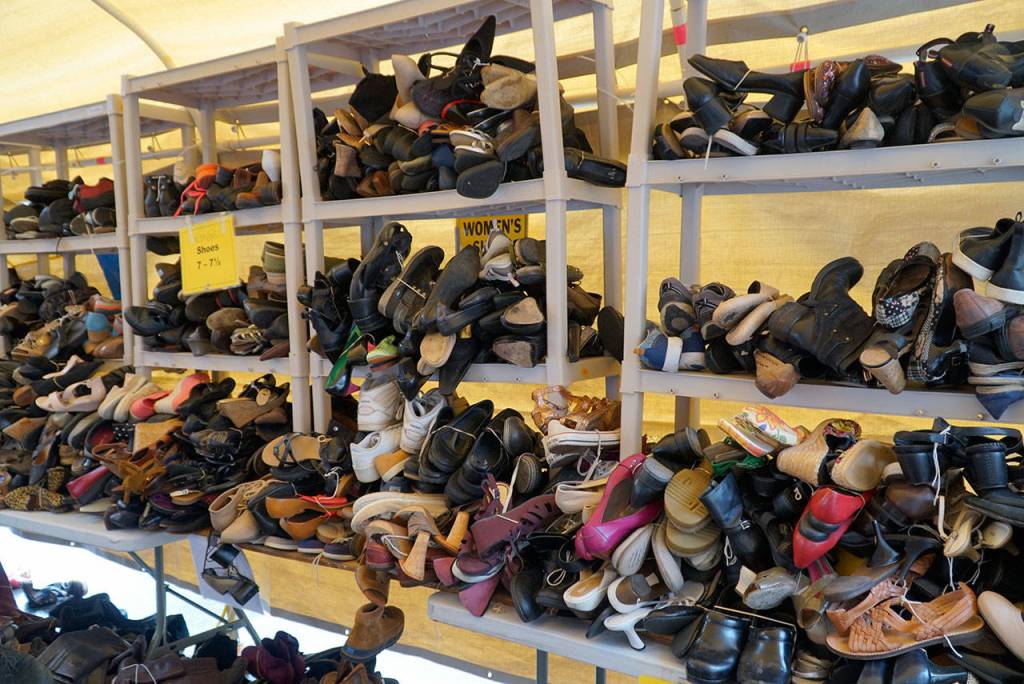 A peek before the preview: A look behind-the-scenes at the annual BI Rotary Auction and Rummage Sale - Part I | Photo gallery