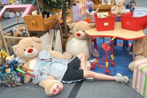 A peek before the preview: A look behind-the-scenes at the annual BI Rotary Auction and Rummage Sale - Part I | Photo gallery