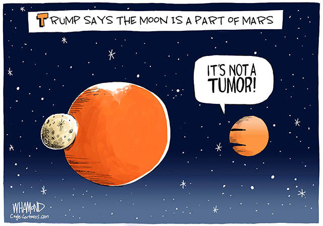 Trump’s 125th week in office | In cartoons