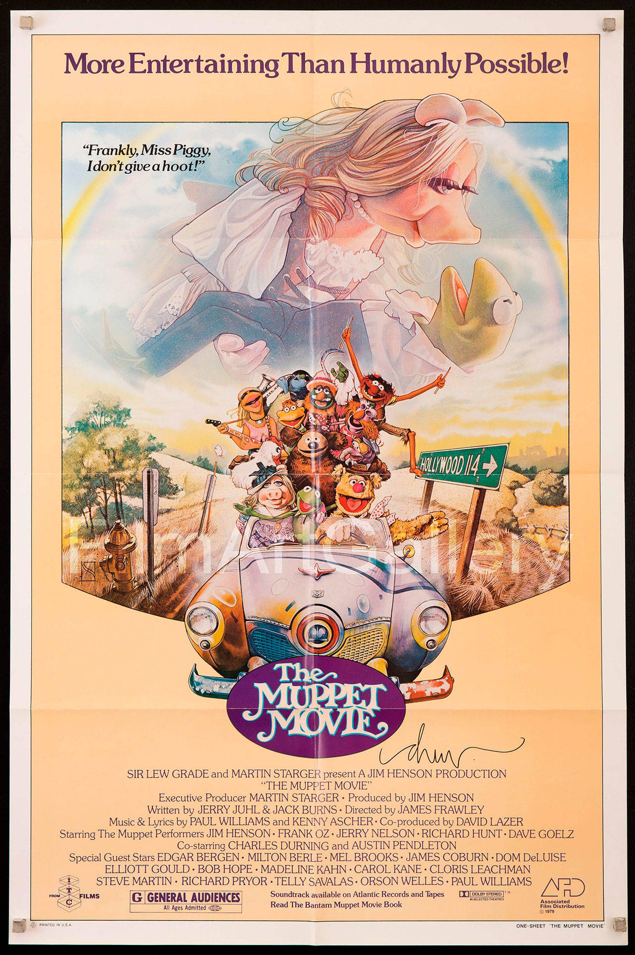 Image courtesy of Associated Film Distribution | The Muppet Movie will be screened at Bainbridge Cinemas in honor of the films 40th anniversary at 7 p.m. Thursday, July 25.