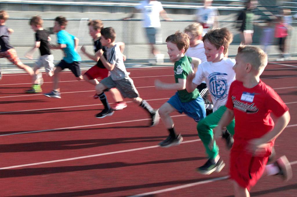 A speedy start: Year’s first All-Comers Track Meet draws eager crowd | Photo gallery