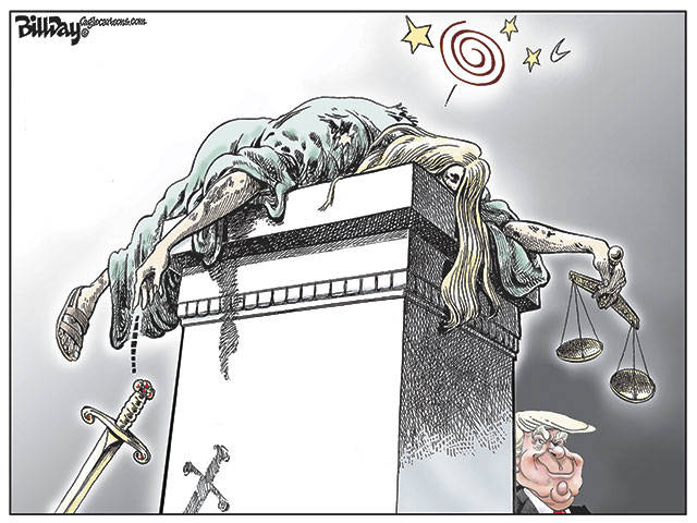 Trump’s 126th week in office | In cartoons