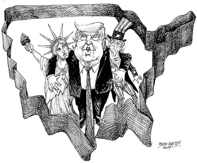 Trump’s 126th week in office | In cartoons