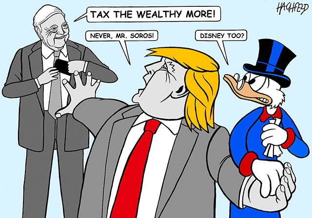 Trump’s 127th week in office | In cartoons