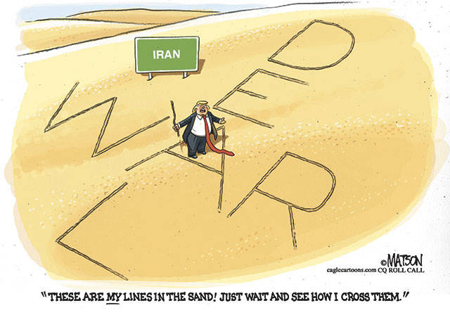 Trump’s 127th week in office | In cartoons