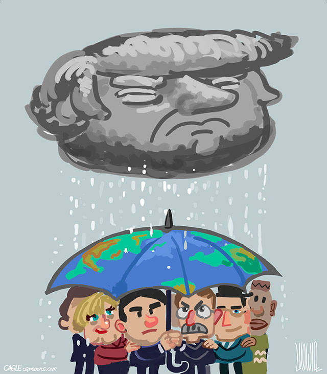 Trump’s 127th week in office | In cartoons