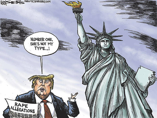 Trump’s 127th week in office | In cartoons