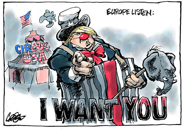 Trump’s 127th week in office | In cartoons