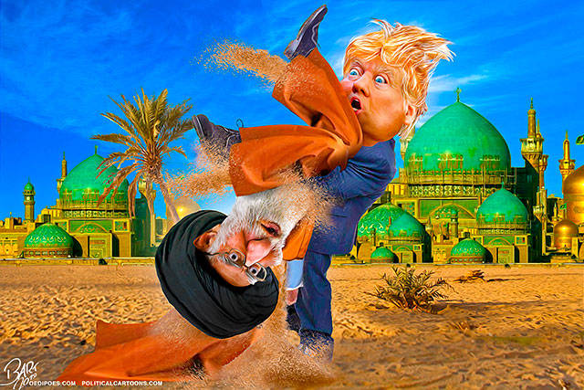 Trump’s 127th week in office | In cartoons