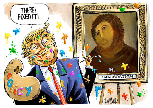 Trump’s 127th week in office | In cartoons