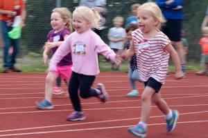 Speedy starts, flashy finale: Results from the July 15 Kiwanis All-Comers Track Meet