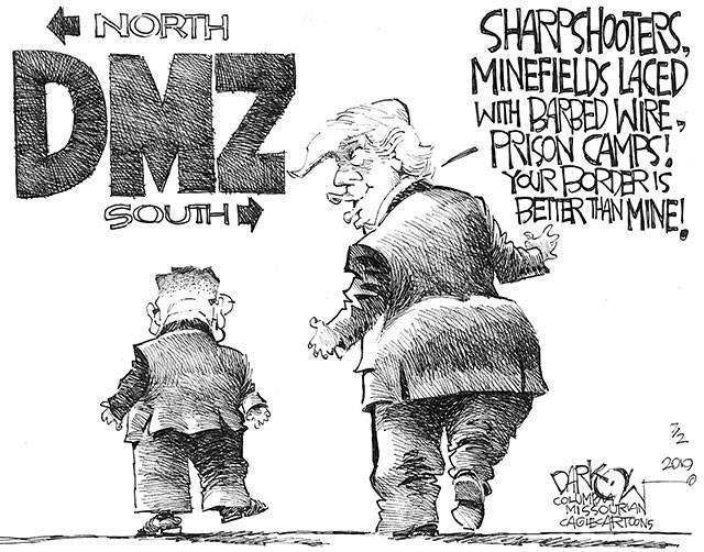 Trump’s 128th week in office | In cartoons