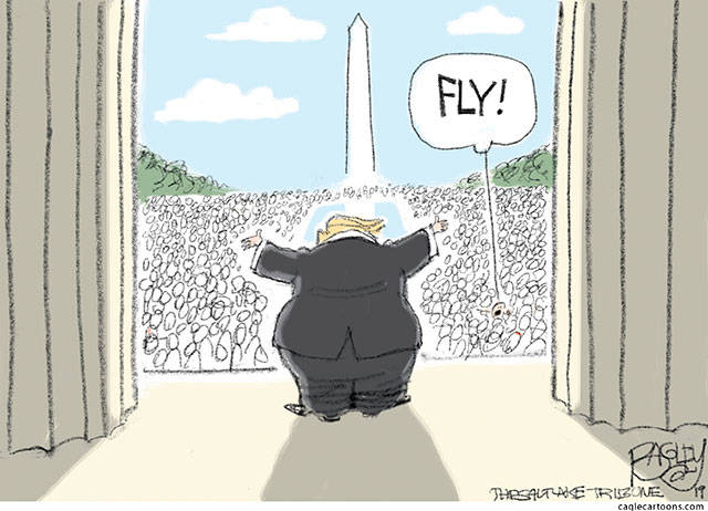 Trump’s 128th week in office | In cartoons