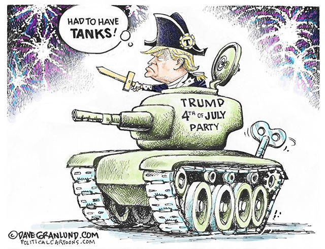 Trump’s 128th week in office | In cartoons