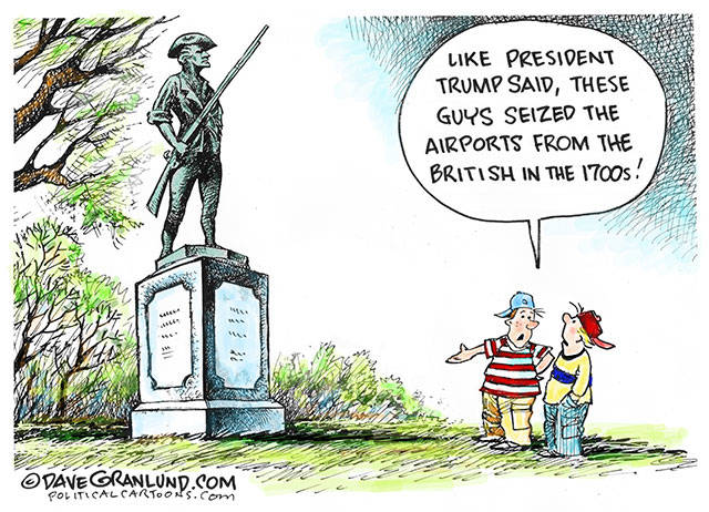 Trump’s 128th week in office | In cartoons