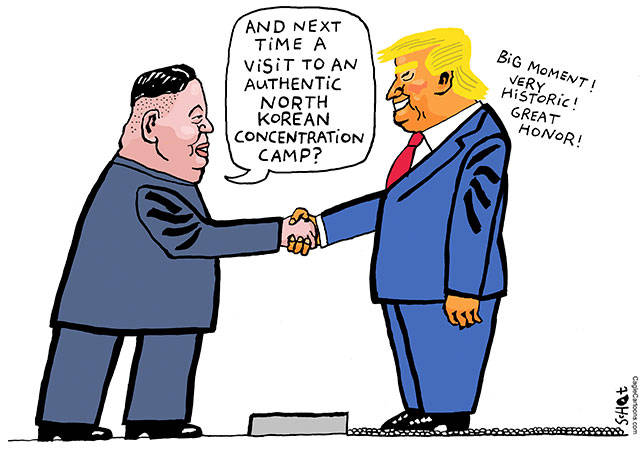 Trump’s 128th week in office | In cartoons