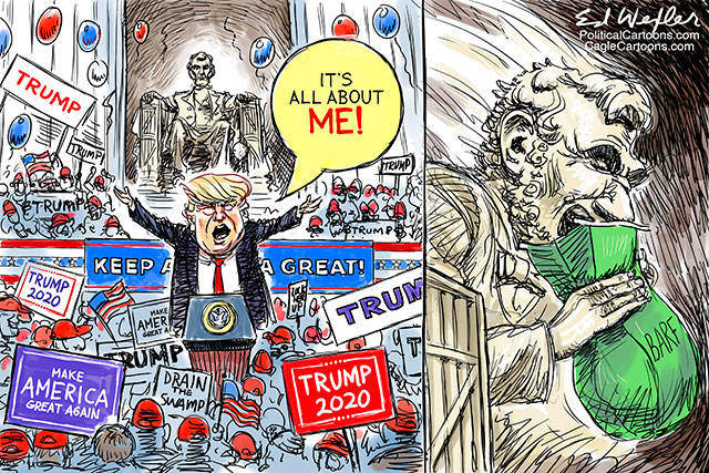 Trump’s 128th week in office | In cartoons