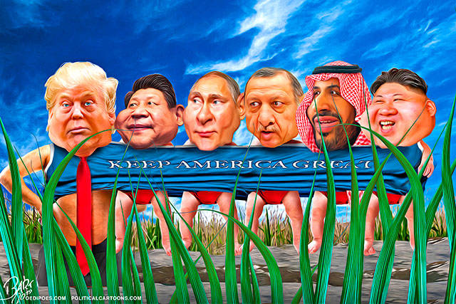 Trump’s 128th week in office | In cartoons