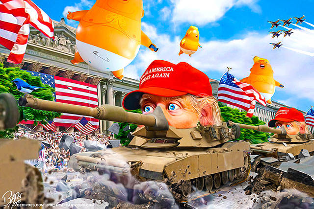 Trump’s 128th week in office | In cartoons