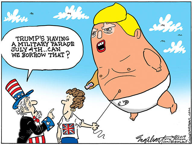 Trump’s 128th week in office | In cartoons