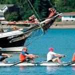 BI rowers help launch first scrimmage