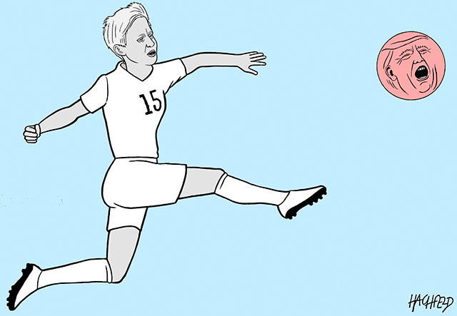 Trump’s 129th week in office | In cartoons