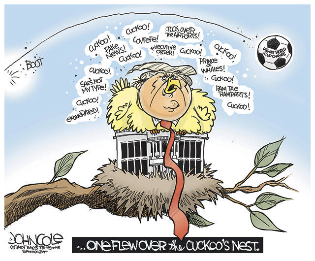 Trump’s 129th week in office | In cartoons