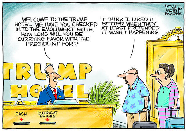 Trump’s 129th week in office | In cartoons