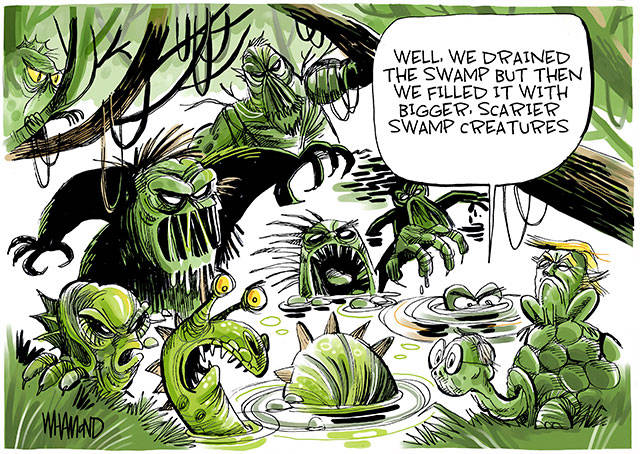 Trump’s 129th week in office | In cartoons