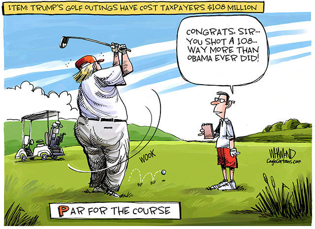 Trump’s 129th week in office | In cartoons