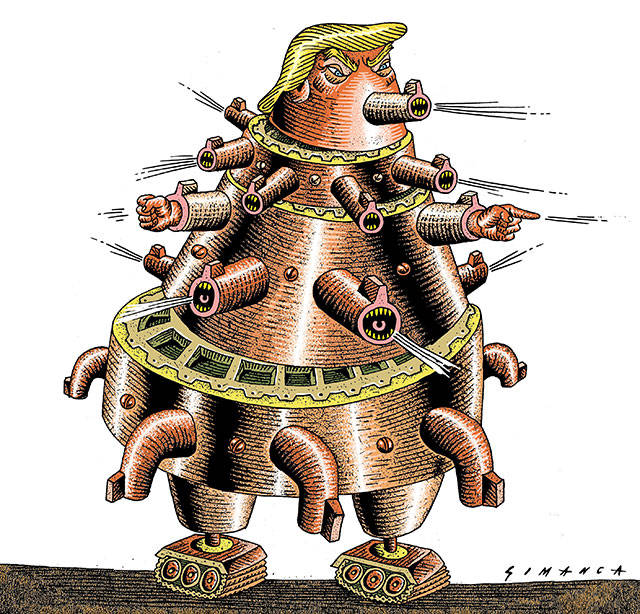 Trump’s 129th week in office | In cartoons