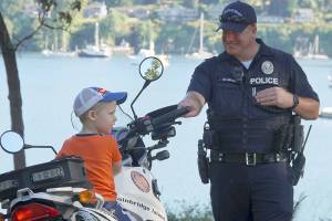 Tenth annual Bainbridge National Night Out promises cavalcade of cop fun