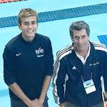Liberman places at diving championships