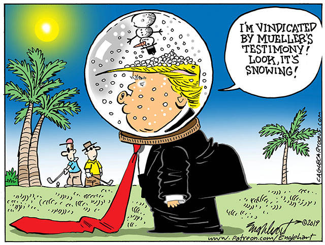 Trump’s 131st week in office | In cartoons