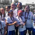 Photo courtesy of Ian McCallum | Bainbridge Island FC G07 Blue were the GU13 Gold champions, outlasting PSA Force in the final 1-0, at the recent Crossfire Select Cup.