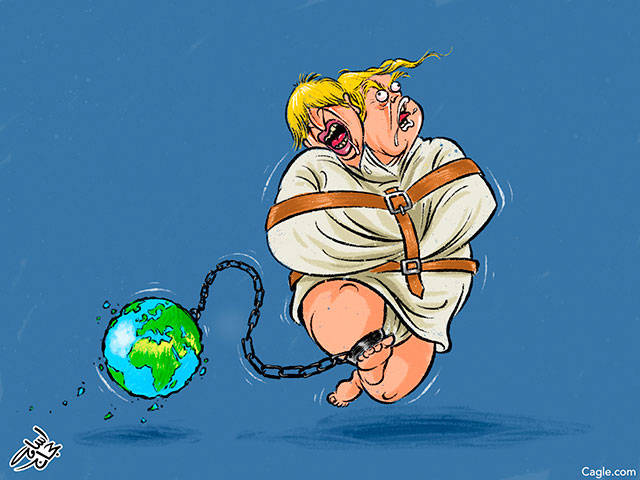 Trump’s 132nd week in office | In cartoons