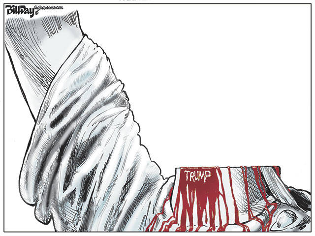 Trump’s 132nd week in office | In cartoons