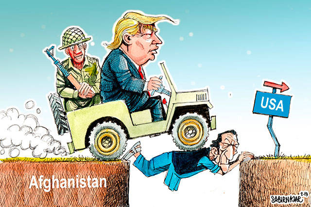 Trump’s 132nd week in office | In cartoons