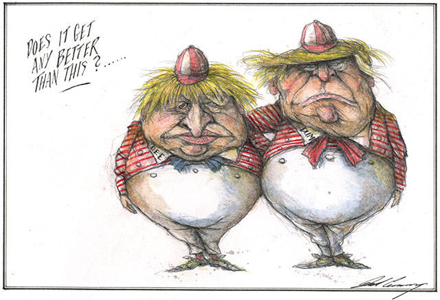 Trump’s 132nd week in office | In cartoons