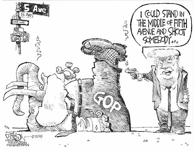 Trump’s 133rd week in office | In cartoons