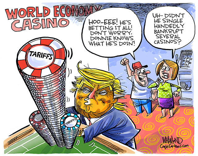 Trump’s 134th week in office | In cartoons