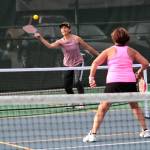 Luciano Marano | Bainbridge Island Review - The first Bainbridge Island Founders Pickleball Tournament was held last weekend at the Bainbridge High School tennis courts.